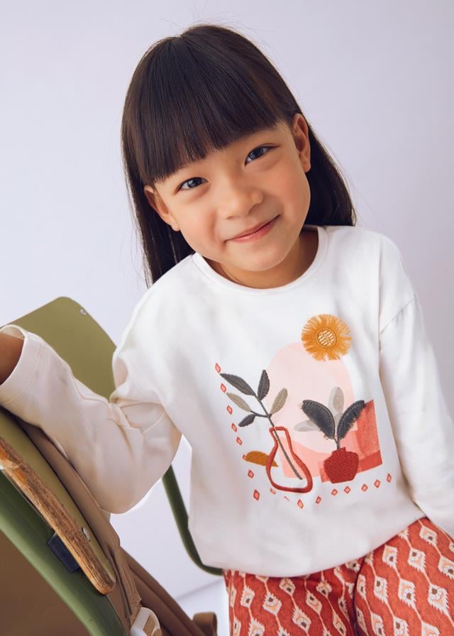 Mayoral Kız Çocuk Tayt Uzunkollu Tshirt Takım