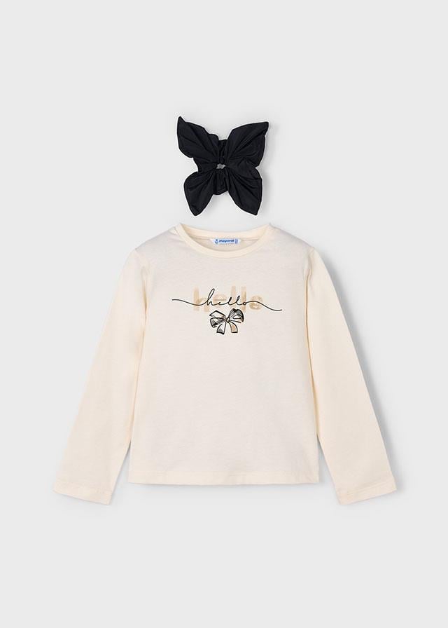 Mayoral Kız Çocuk Uzunkollu Tshirt