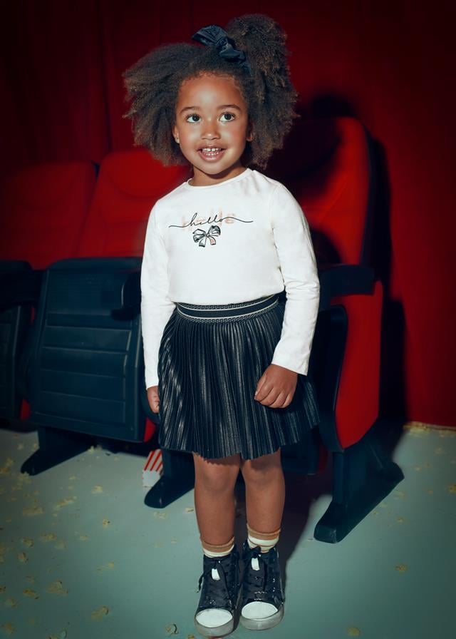 Mayoral Kız Çocuk Uzunkollu Tshirt