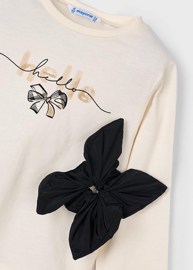 Mayoral Kız Çocuk Uzunkollu Tshirt