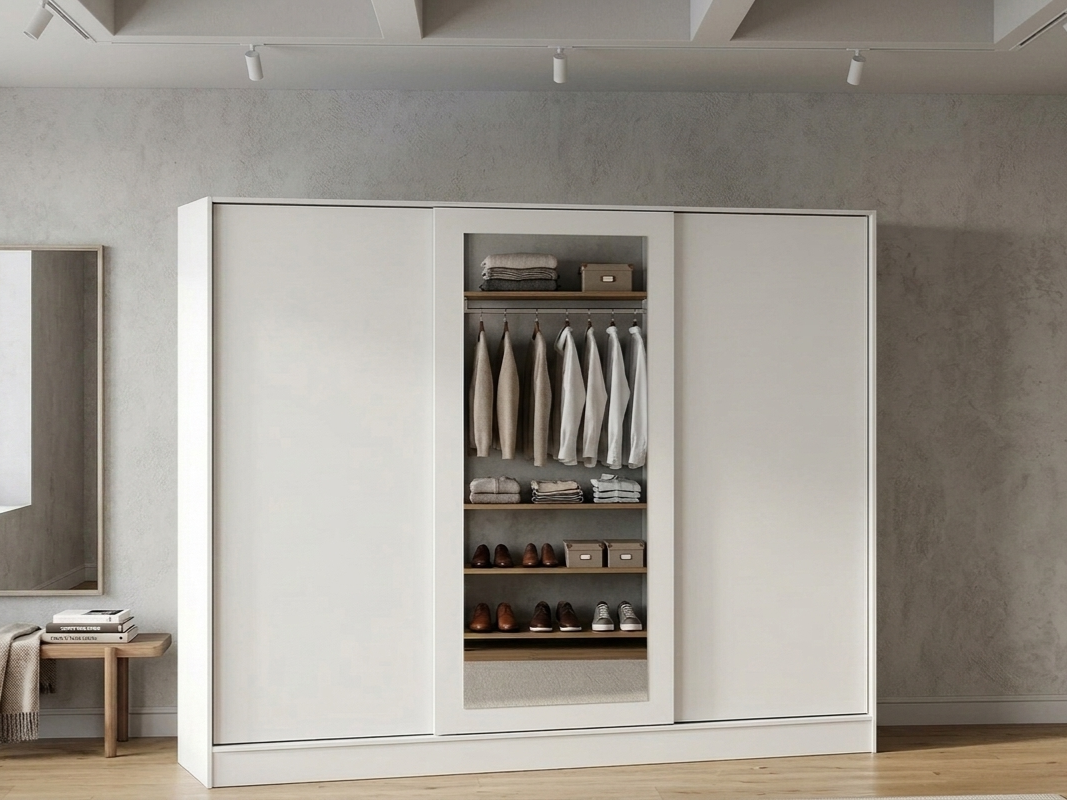 ADANA 240x300 SLIDING DOOR WARDROBE +LIFT