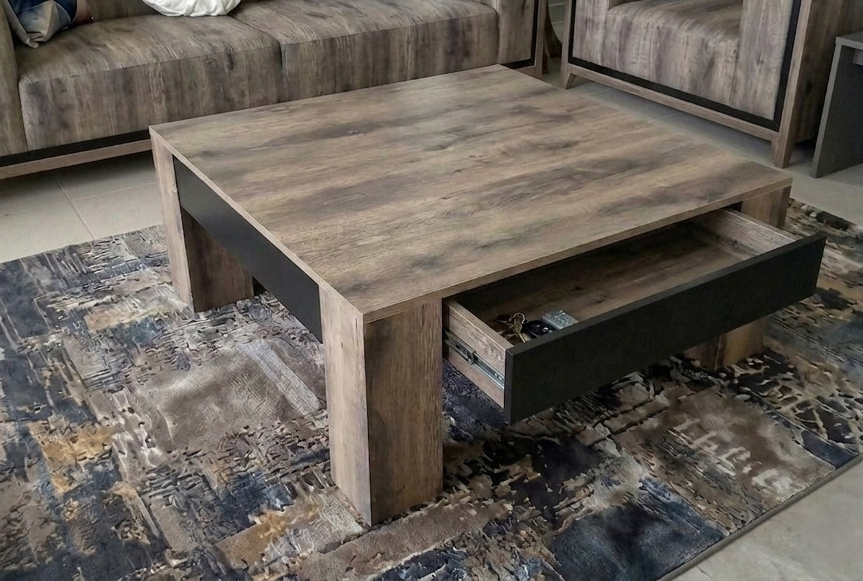 ALBA CENTER TABLE DRW 100x100