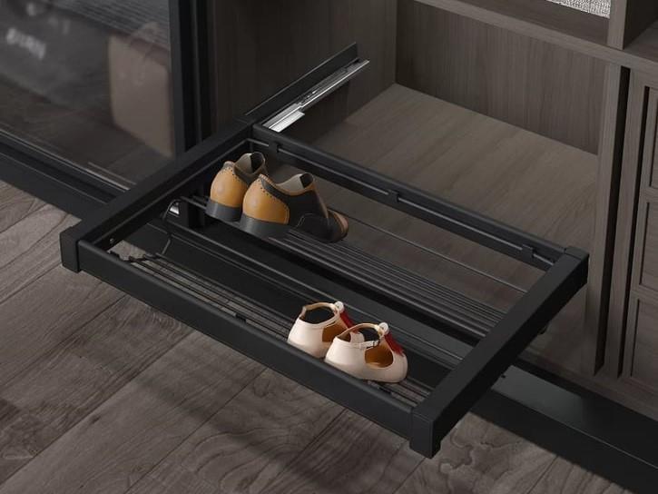 ALUMINUM SHOE DRAWER & SIDE COVER