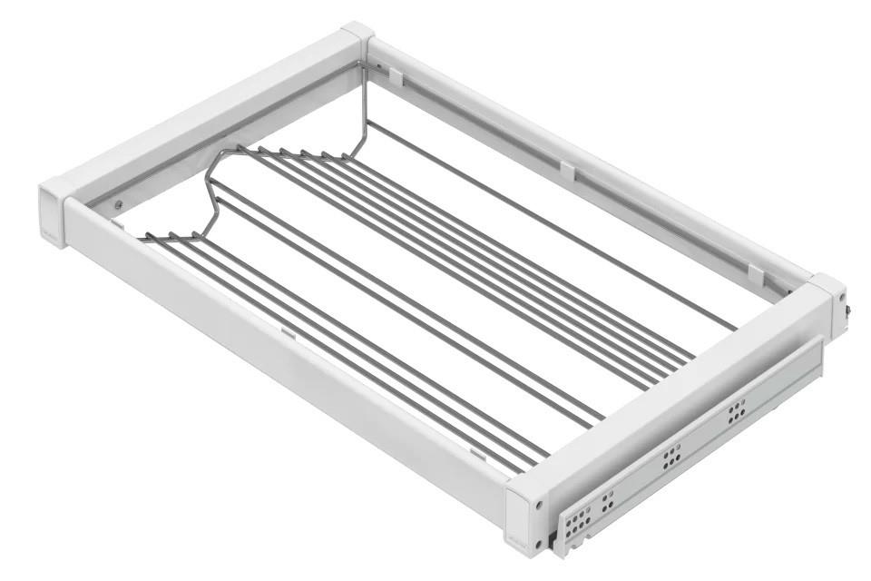 ALUMINUM SHOE HOLDER WHITE COLOUR