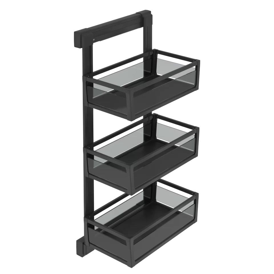 ALUMINUM TRIPLE BOX DRAWER SET