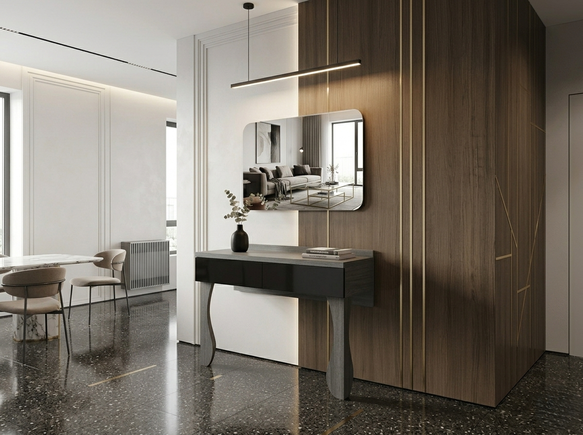 ALYA CONSOLE TABLE & MIRROR