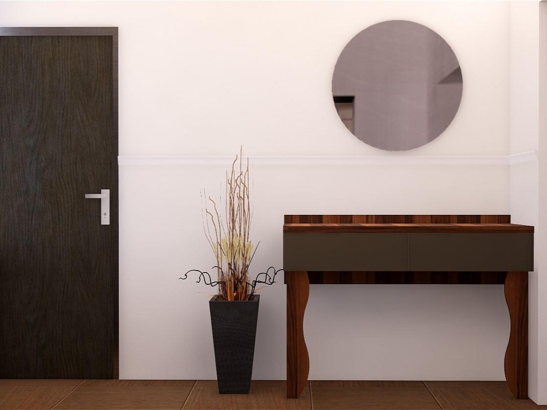 ALYA CONSOLE TABLE & MIRROR