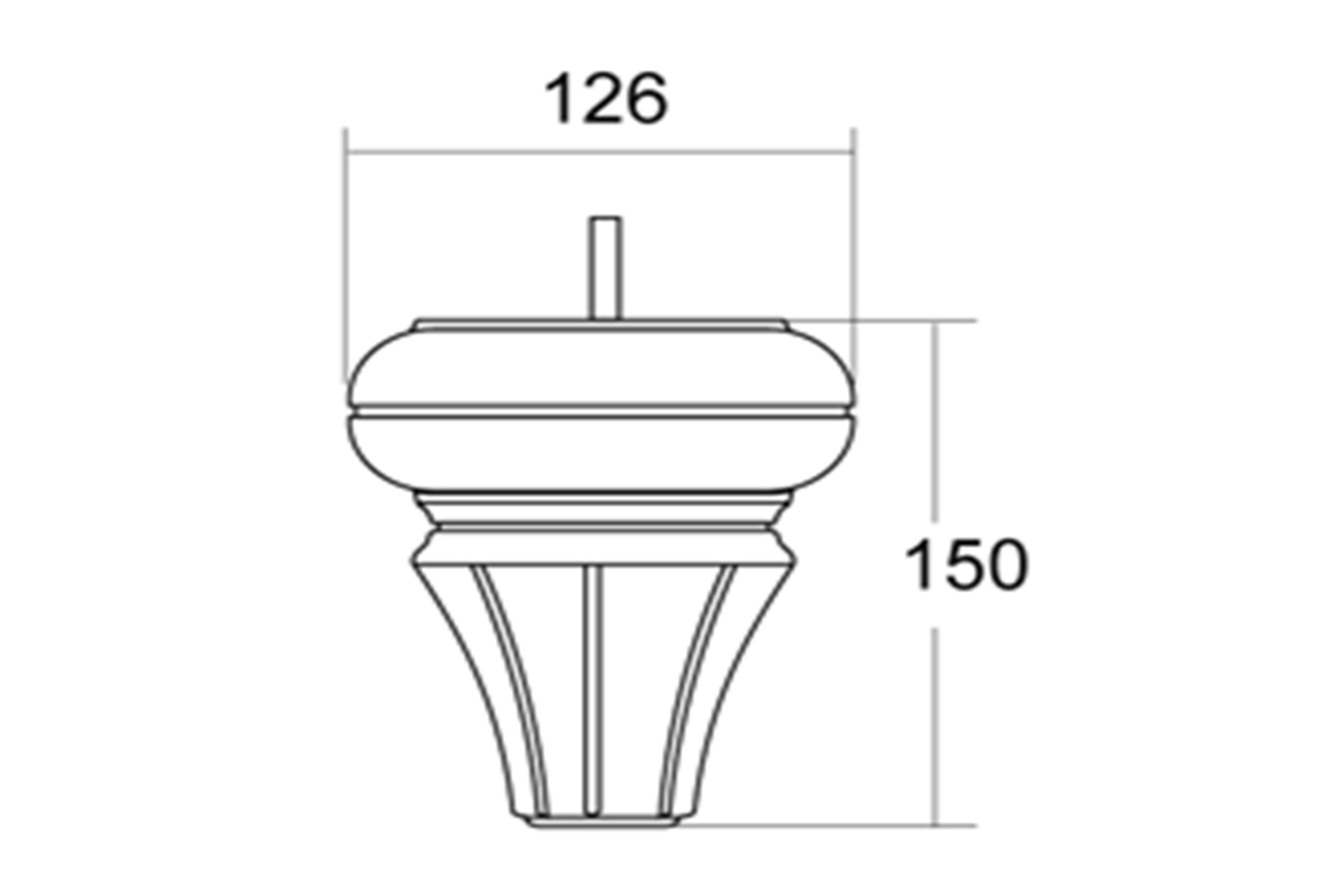 ARNO LEG 15 CM