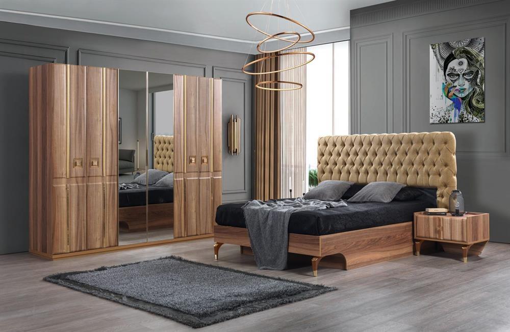 AVANOS BEDROOM SET & WARDORBE