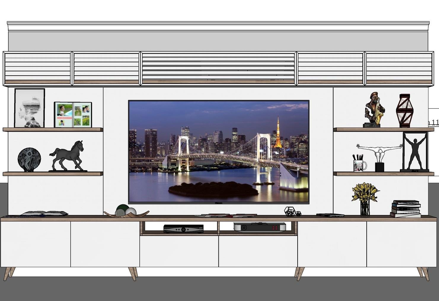 BARAKAT 450 TV WALL UNIT