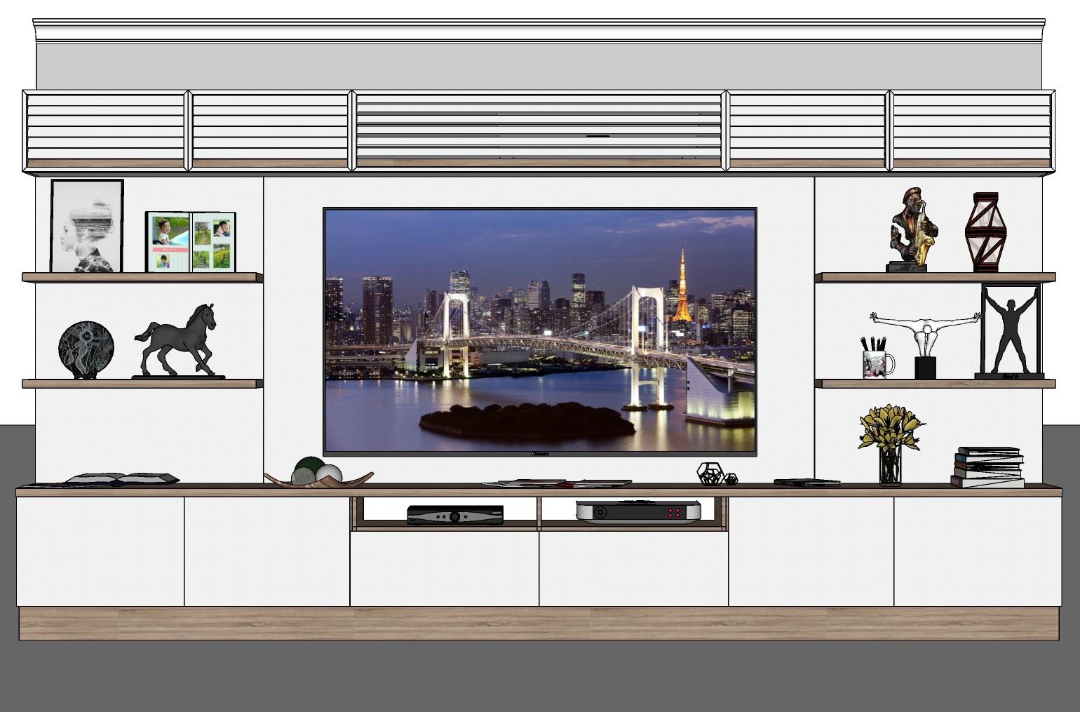 BARAKAT 450 TV WALL UNIT