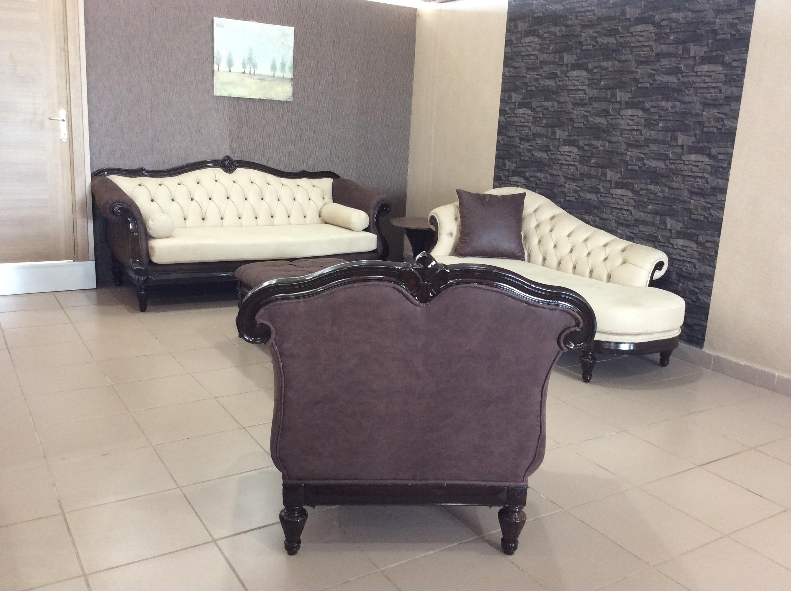 BERGERE FOAM -FABRIC UPHOLSTERY