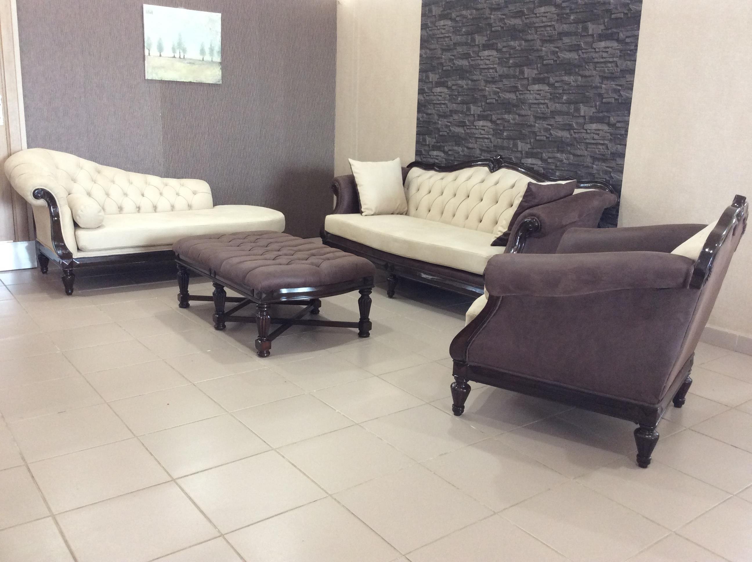 BERGERE FOAM -FABRIC UPHOLSTERY