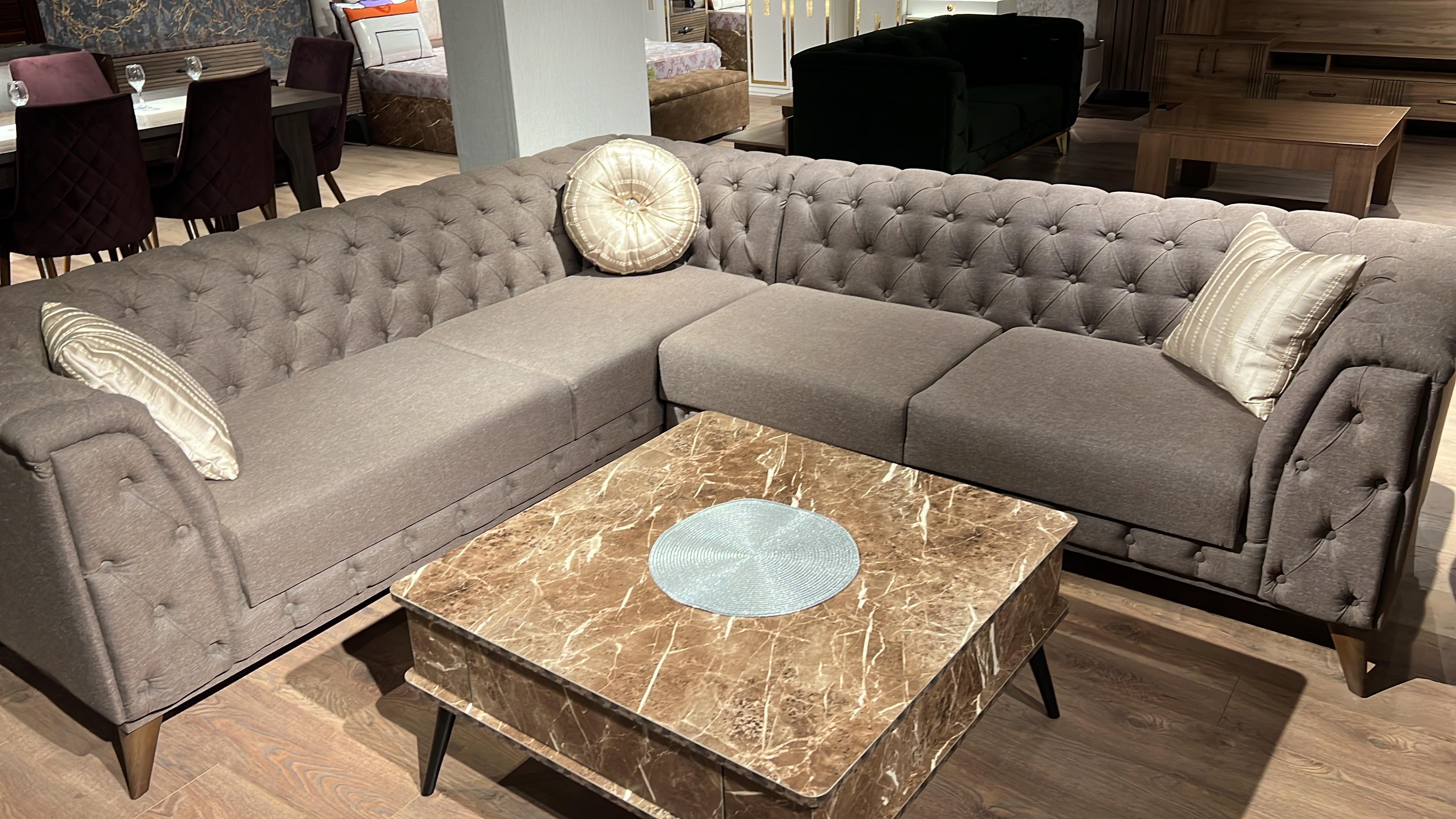 BIMTA CHESTER CORNER SOFA 5 SEATER