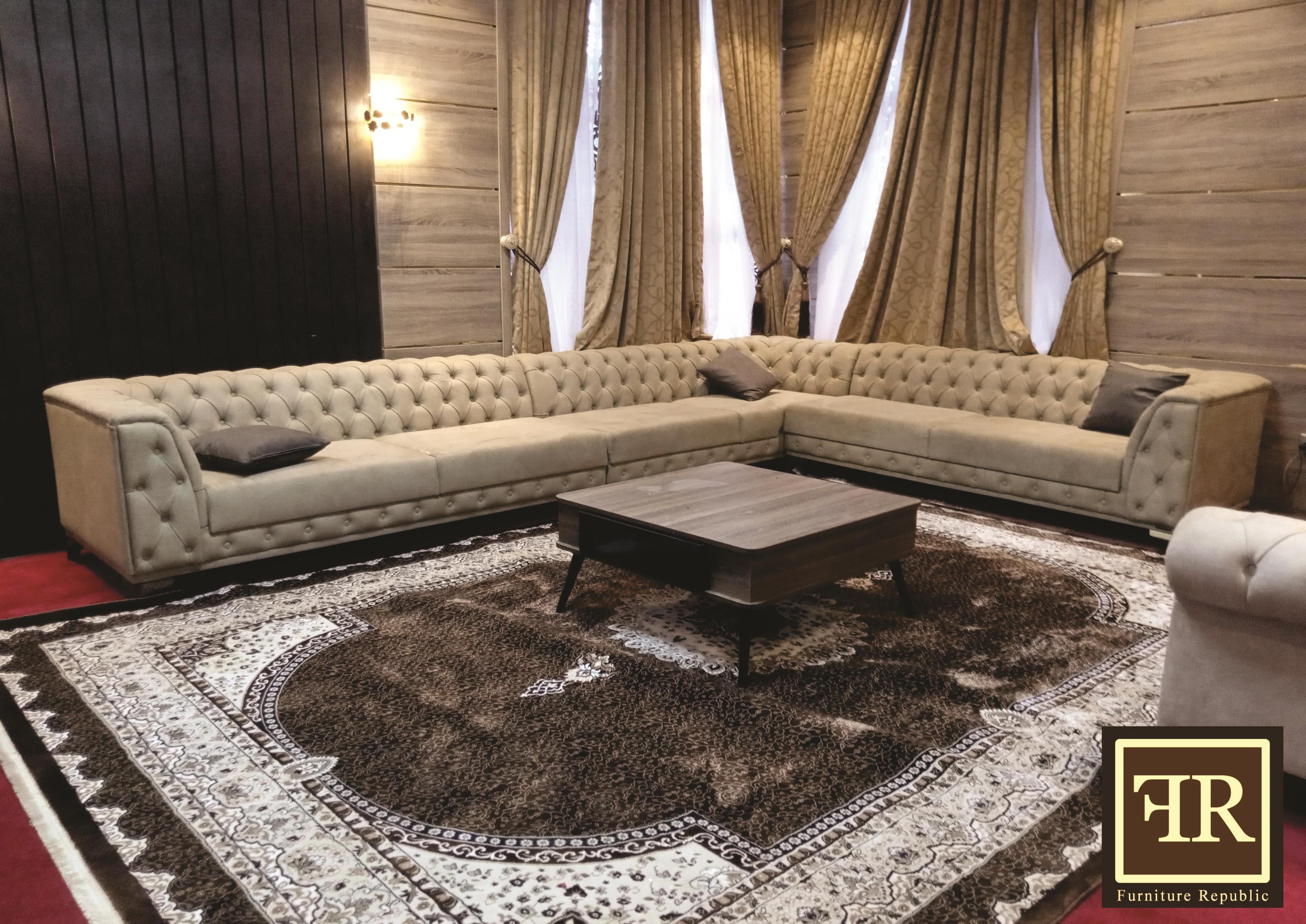 BIMTA CHESTER CORNER SOFA 9 SEATER