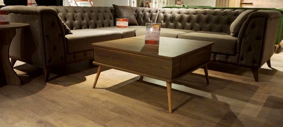 BIMTA CHESTER CORNER SOFA - DRAPP/NUBUCK