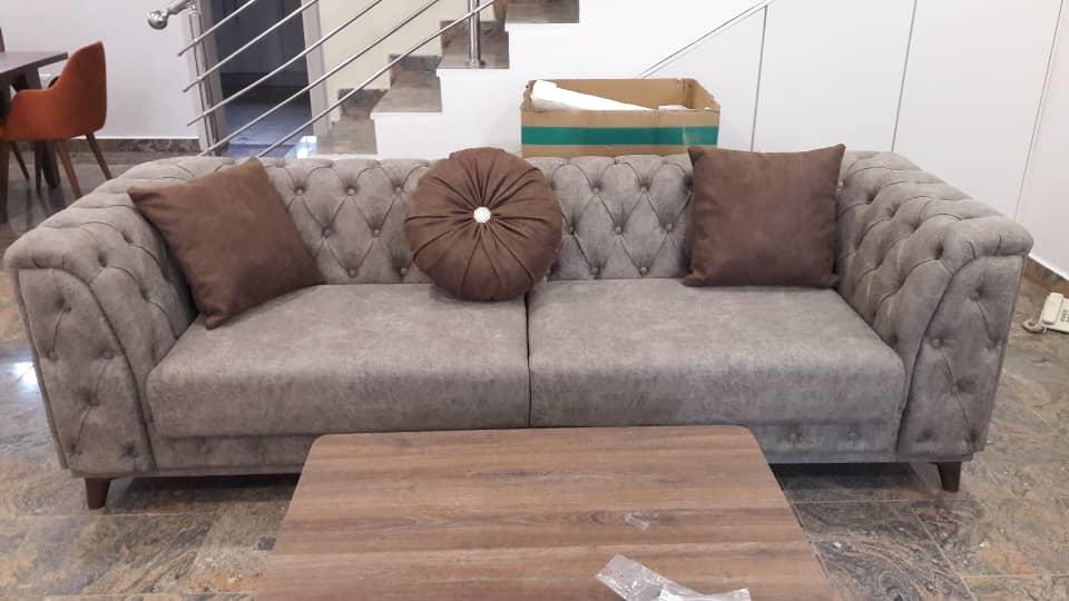 BIMTA CHESTER THREE SEATER SOFA - DRAPP/NUBUCK