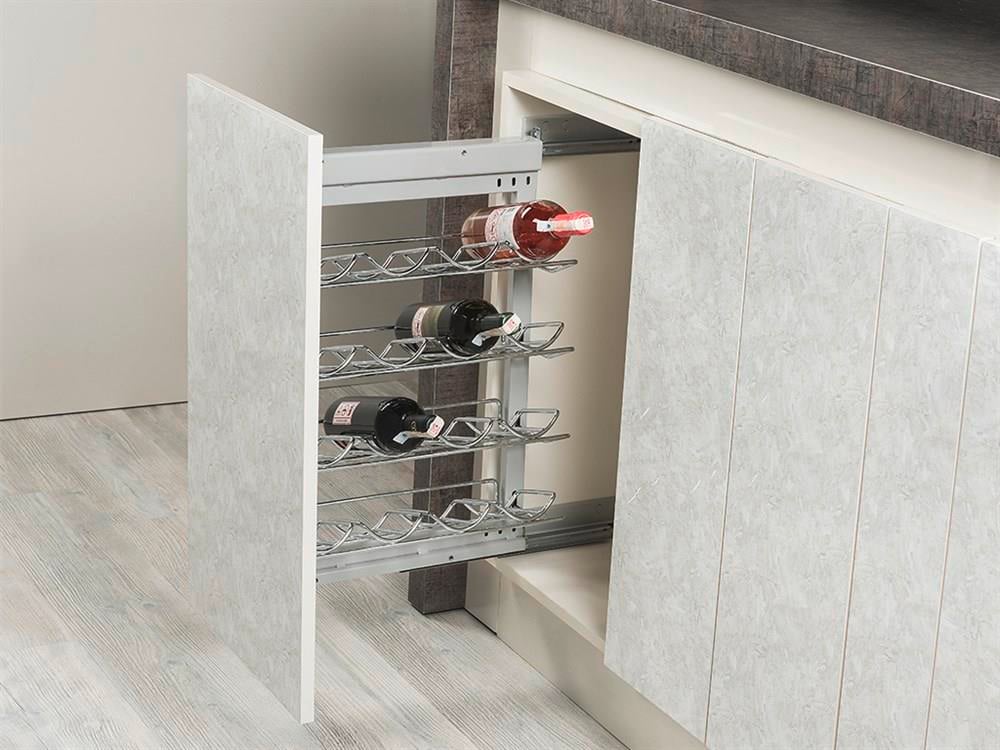 BOTTLE UNIT CHROME D:40