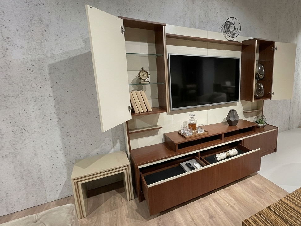 CHERRY 210 TV WALL UNIT