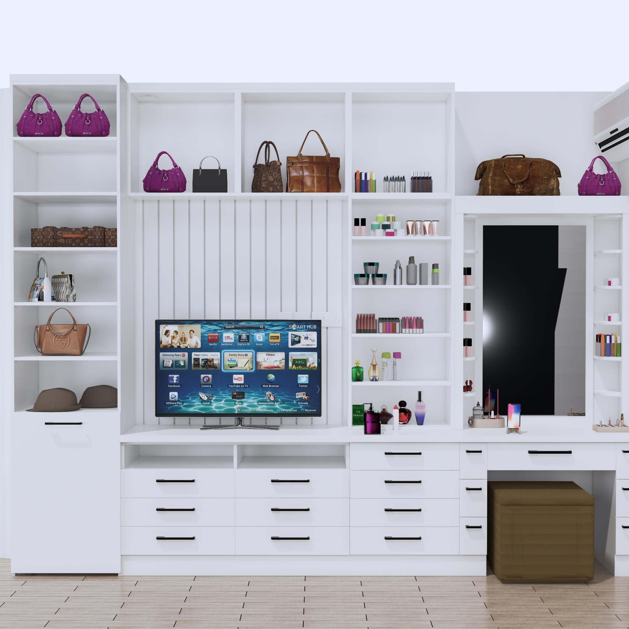 CIAO 360 REFRIGERATOR & TV STAND MAKE-UP TABLE