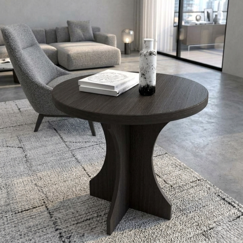 CIRCLE D COFFEE TABLE 60x60x65 