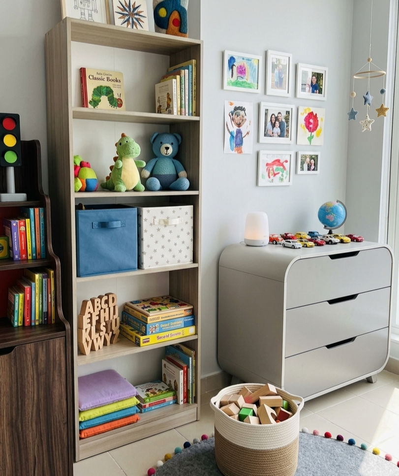 COMFORT 210x60 BOOK SHELF