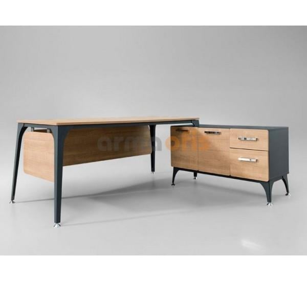 COMPACT 220x183 EXECUTIVE OFFICE TABLE