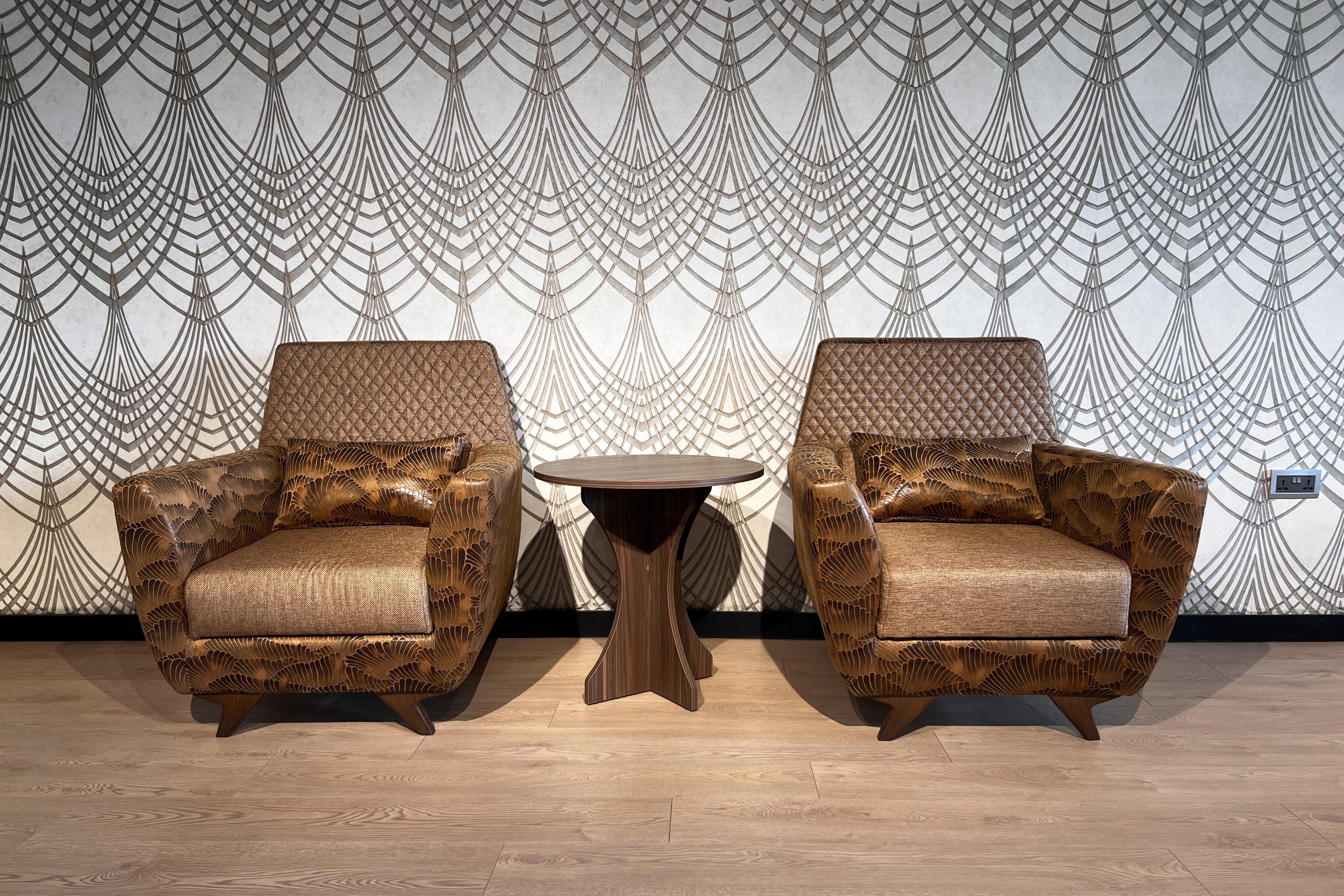 CUBA GOLD SOFA SET - BABY FACE