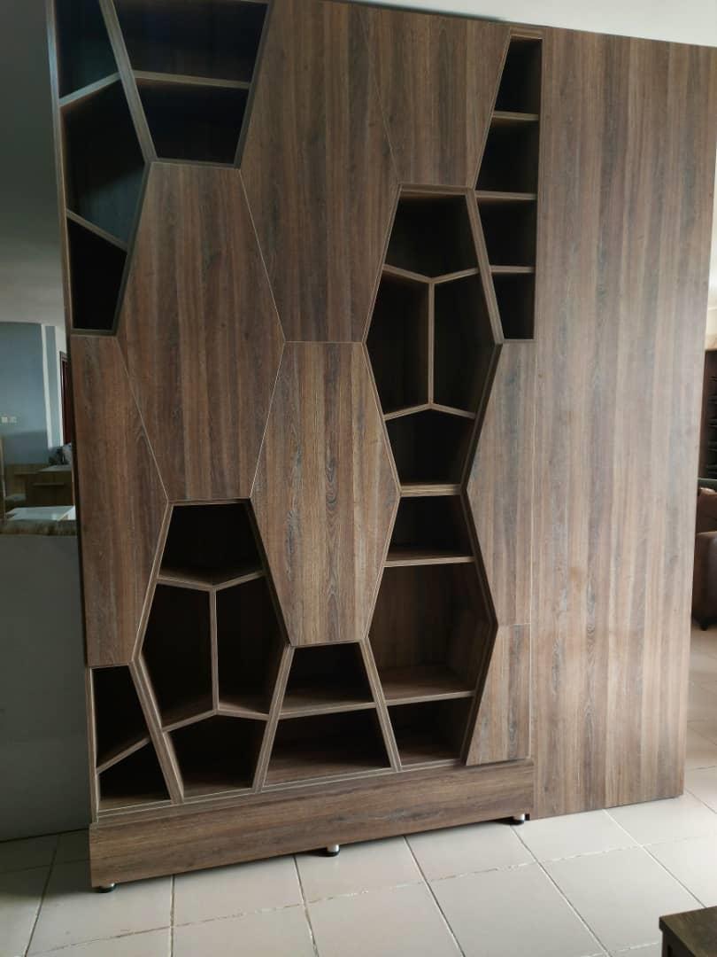 DECO ACCESSORY PARTITION & SHELF H:280x150 CM LENGTH