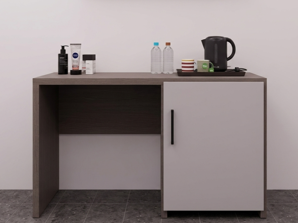 DEKA D HOTEL READING TABLE 140 & REFR CAB DOOR