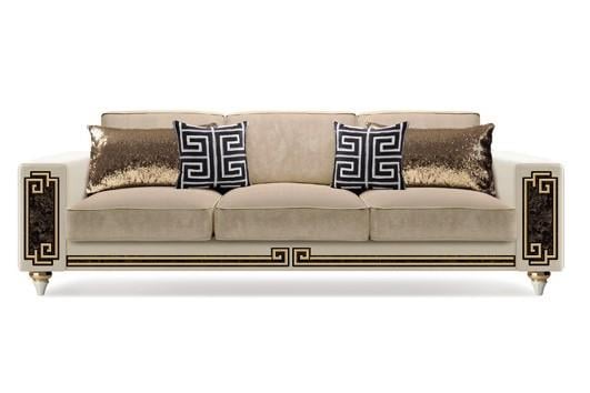 DOLUNAY SOFA ARM LAPEL VALNUT MK 1410