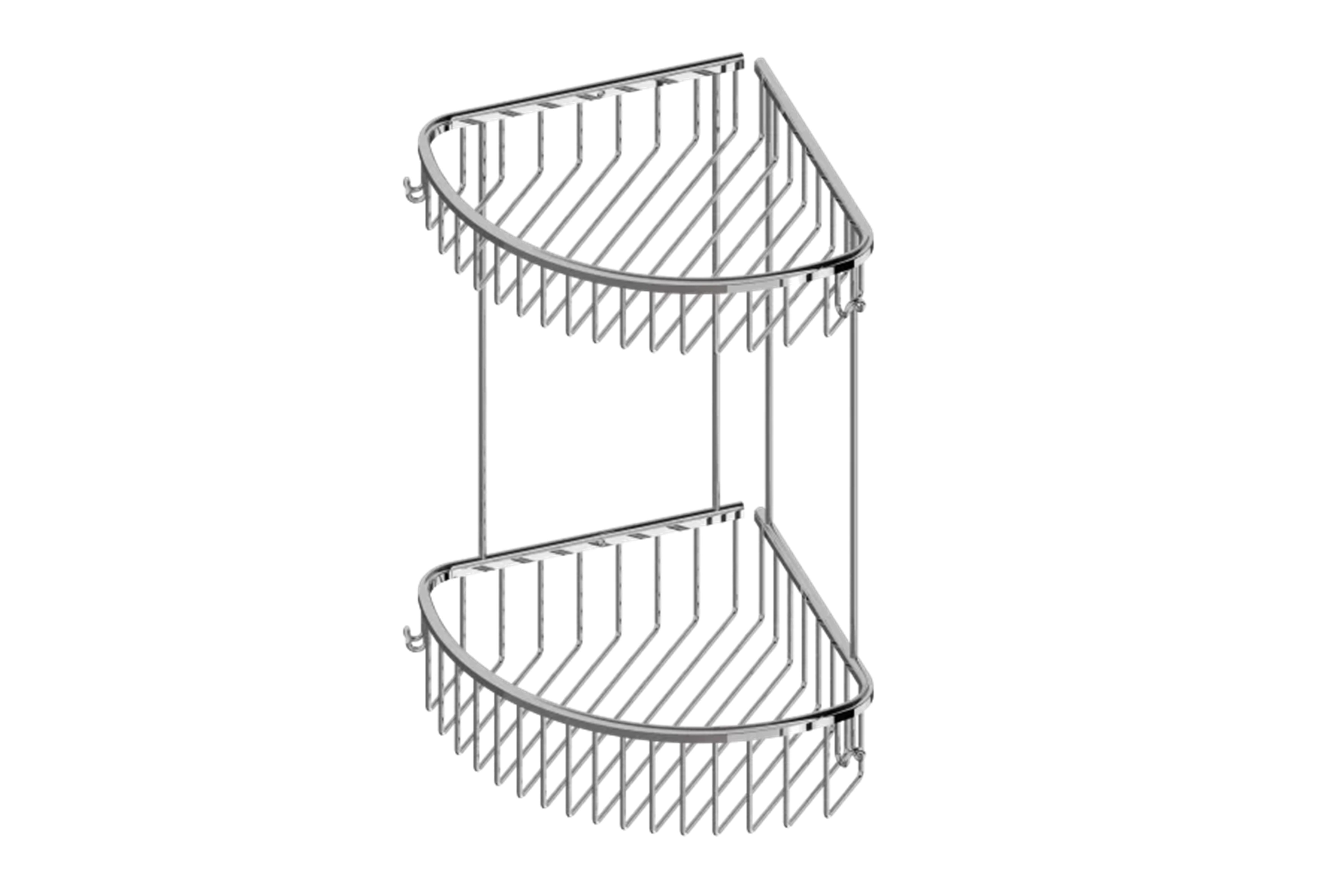 DOUBLE OVAL-EDGE SPONGE HOLDER