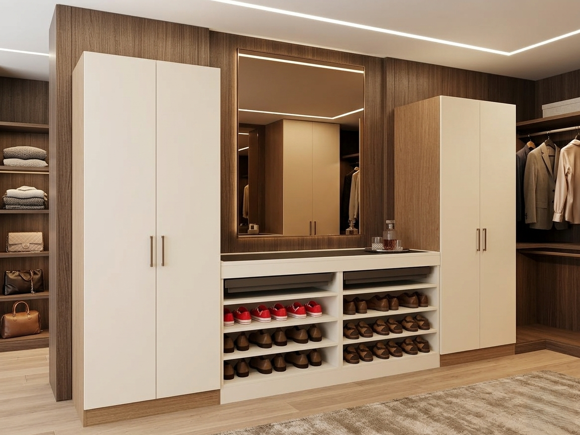 DUNA TURNING SHOE RACK & ORGANIZER WARDROBE