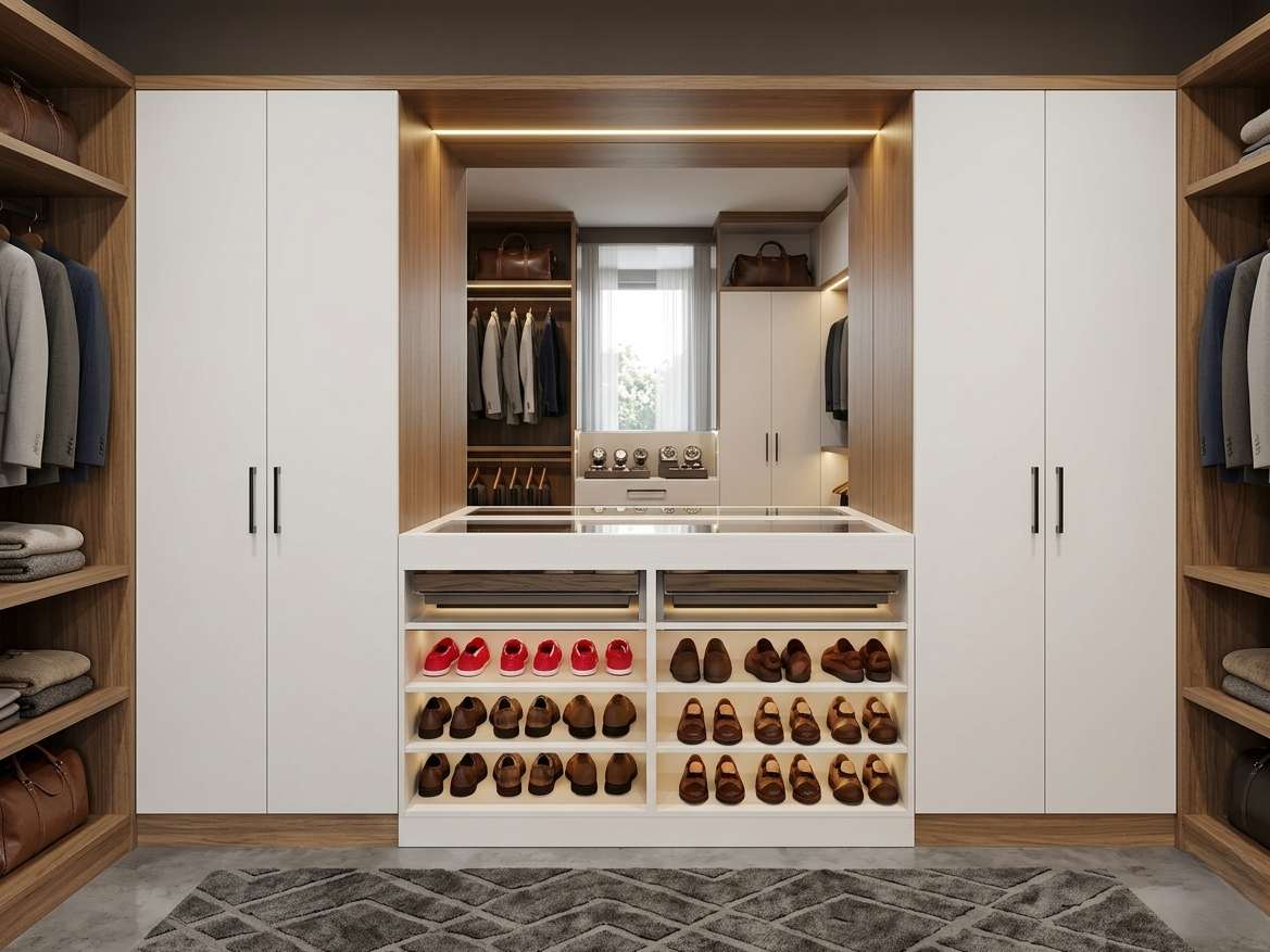 DUNA TURNING SHOE RACK & ORGANIZER WARDROBE