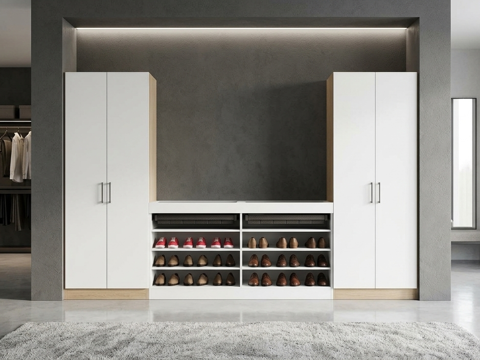 DUNA TURNING SHOE RACK & ORGANIZER WARDROBE