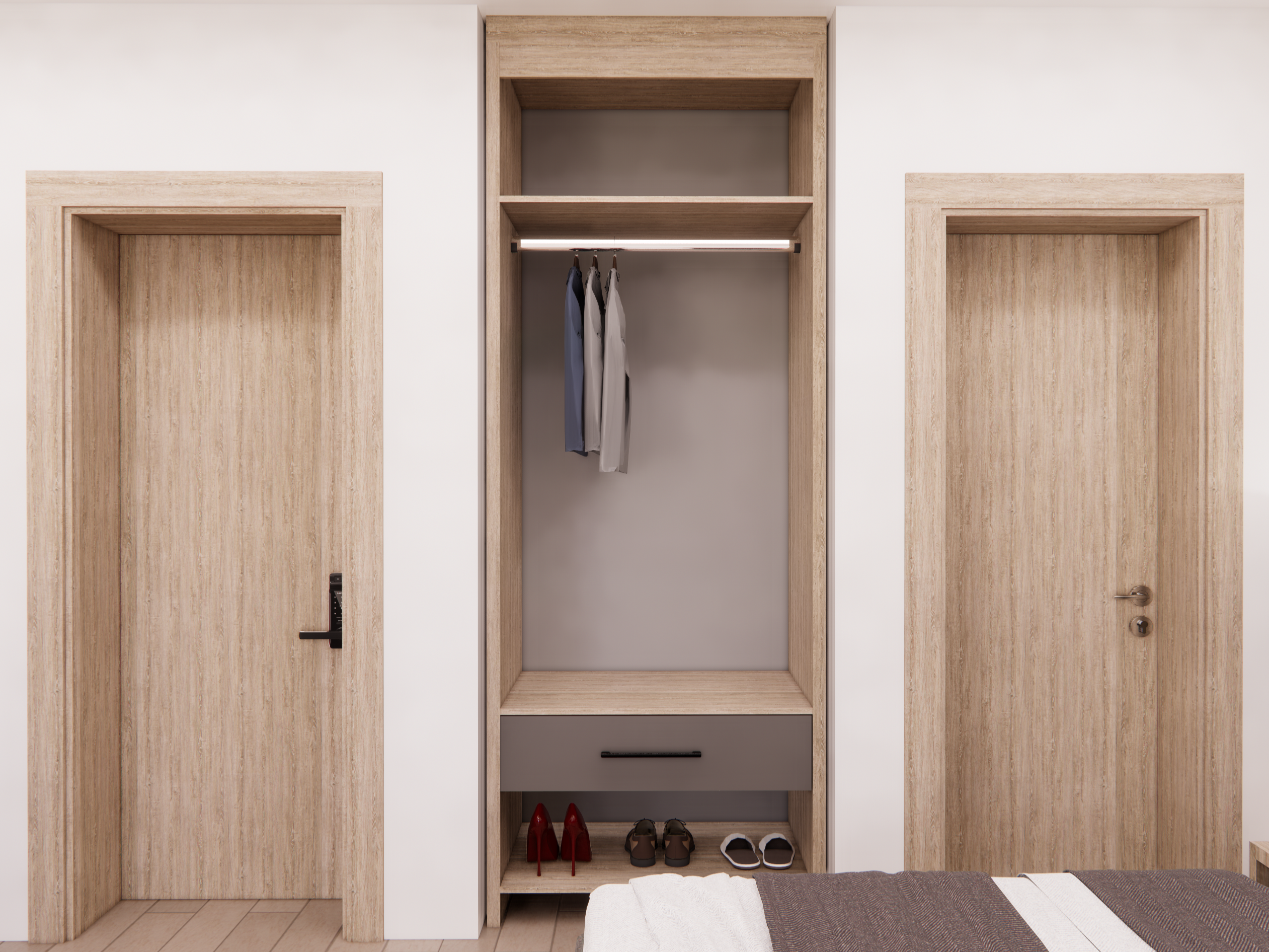 FIDEL HOTEL WARDROBE 80
