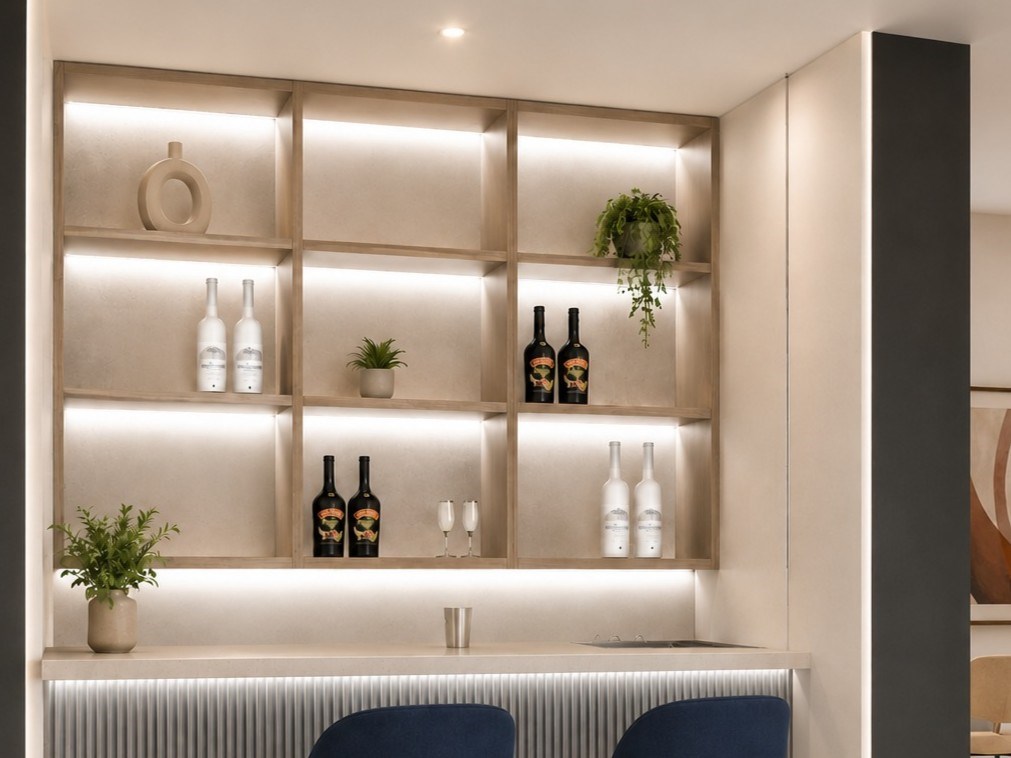 FIDELIA BAR CABINET