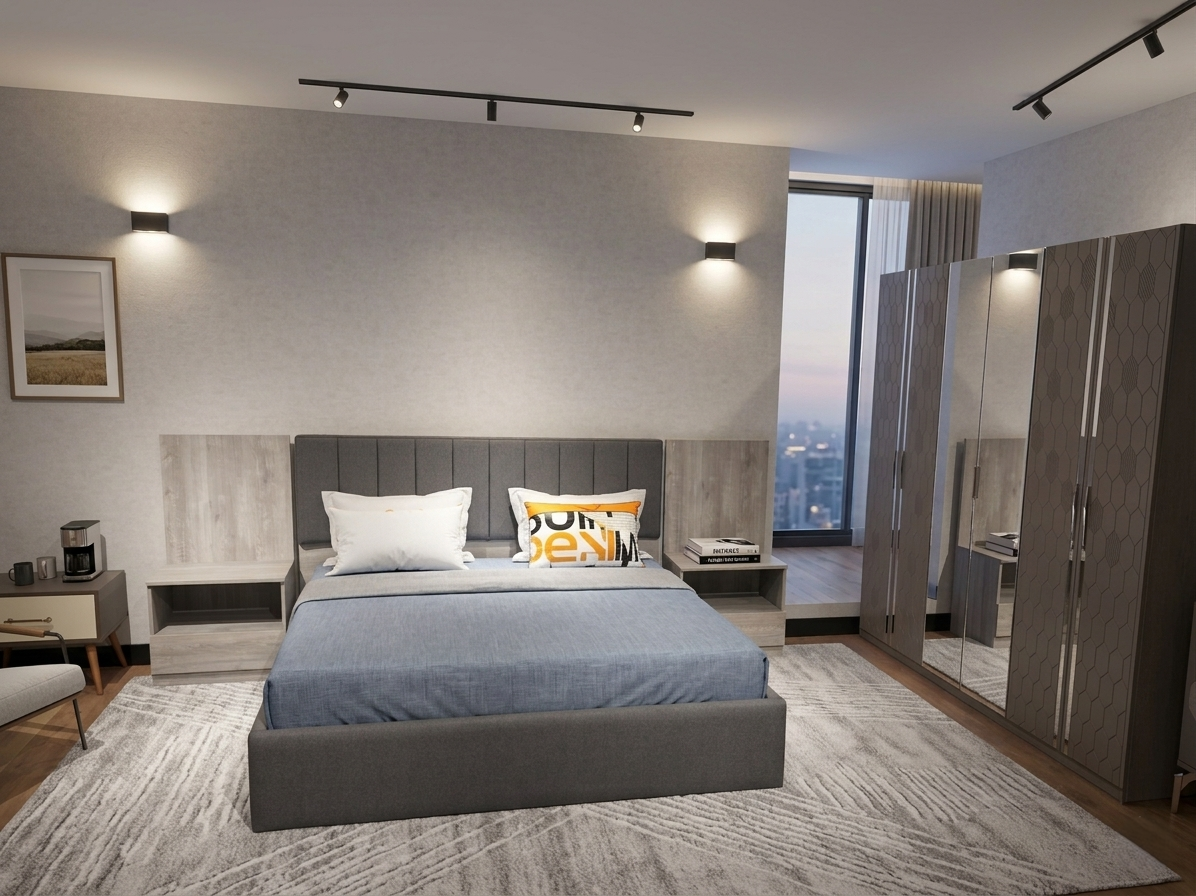 FIDELIA BEDSTEAD 200x180 EURO