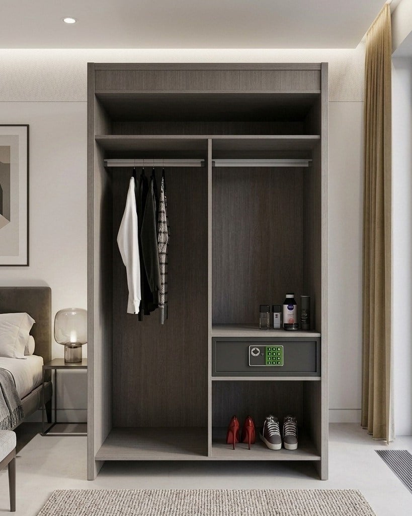 HANA HOTEL 100 WARDROBE & LED