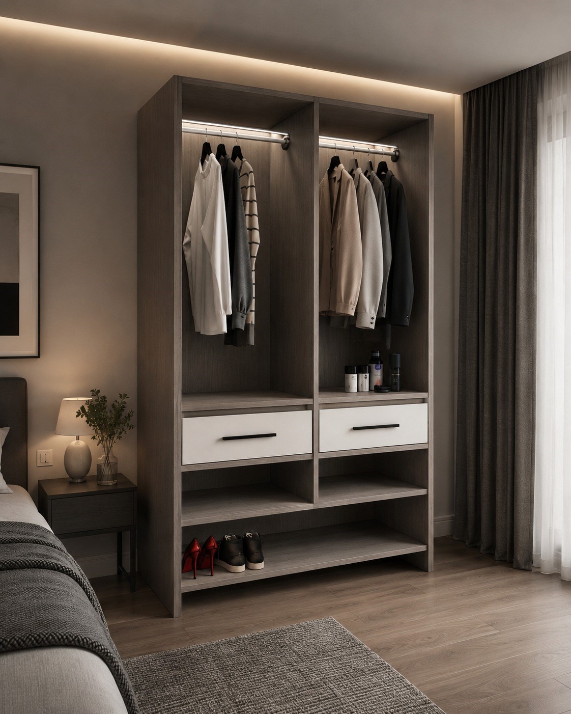 HANA HOTEL 125 WARDROBE & LED