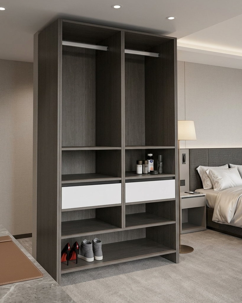 HANA HOTEL 125 WARDROBE & LED