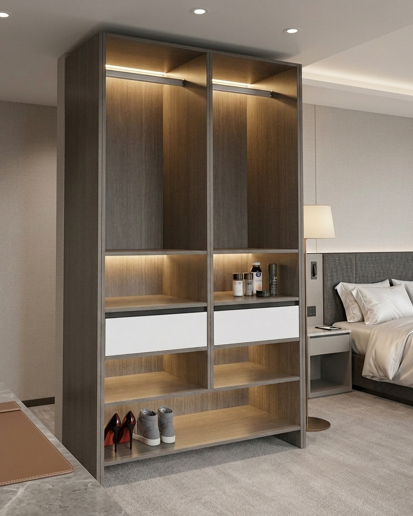 HANA HOTEL 125 WARDROBE & LED