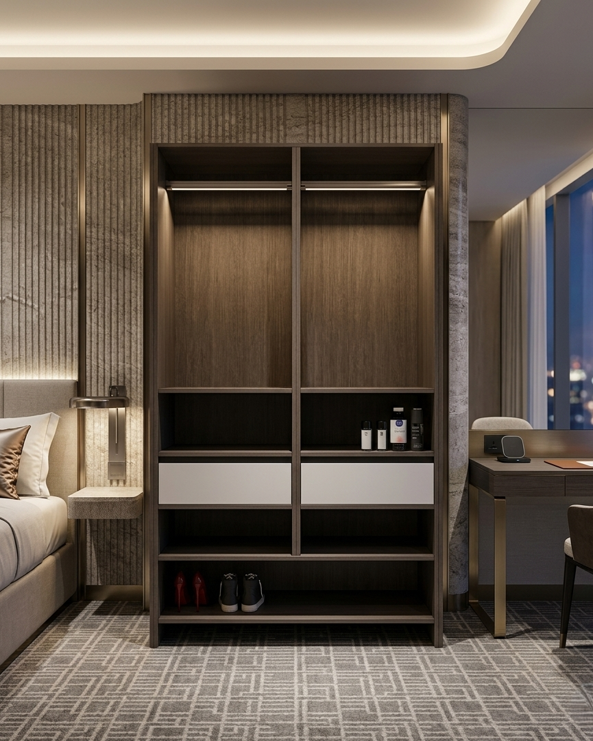 HANA HOTEL 125 WARDROBE & LED