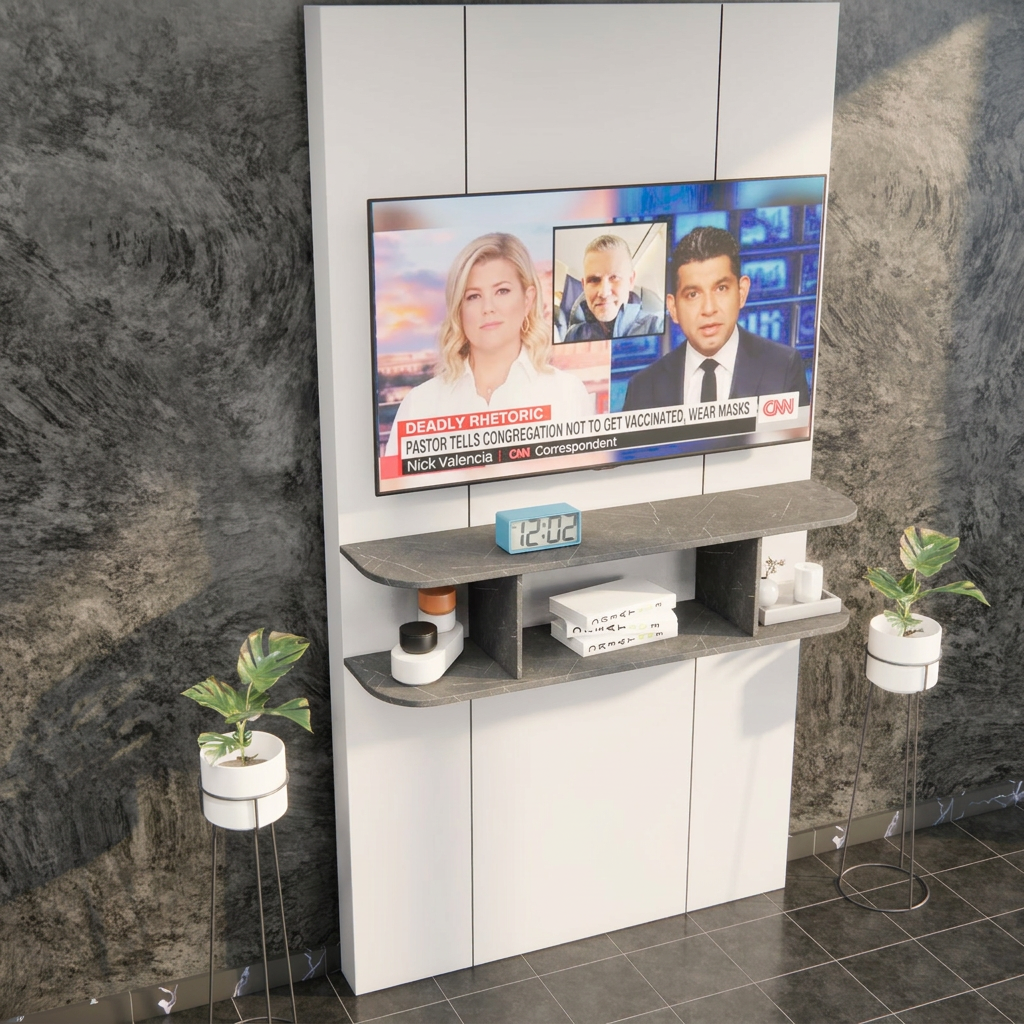 HILTON 180 STRIPE TV WALL PANEL 330