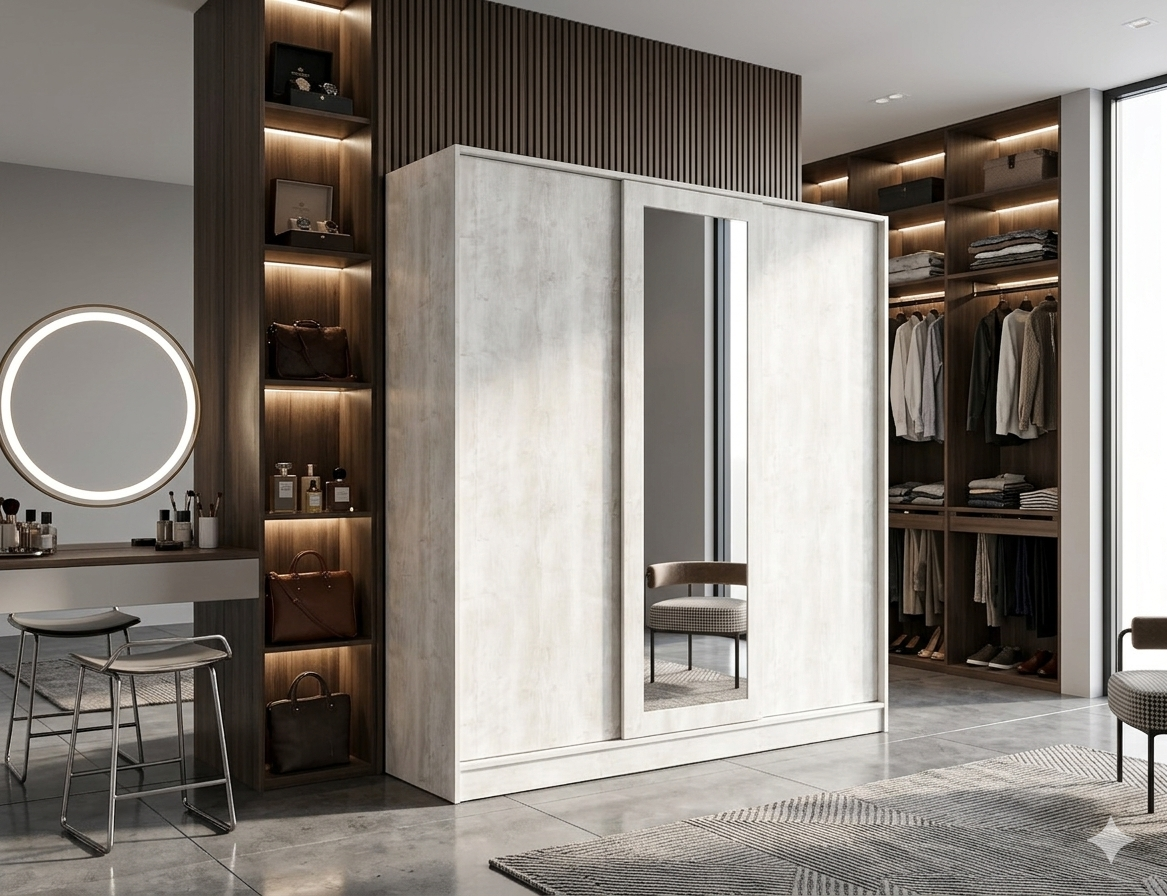 HILTON 240x240 SLIDING DOOR WARDROBE