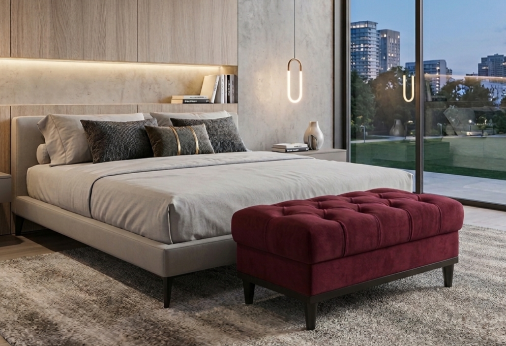 HILTON BIMTA OTTOMON POUF