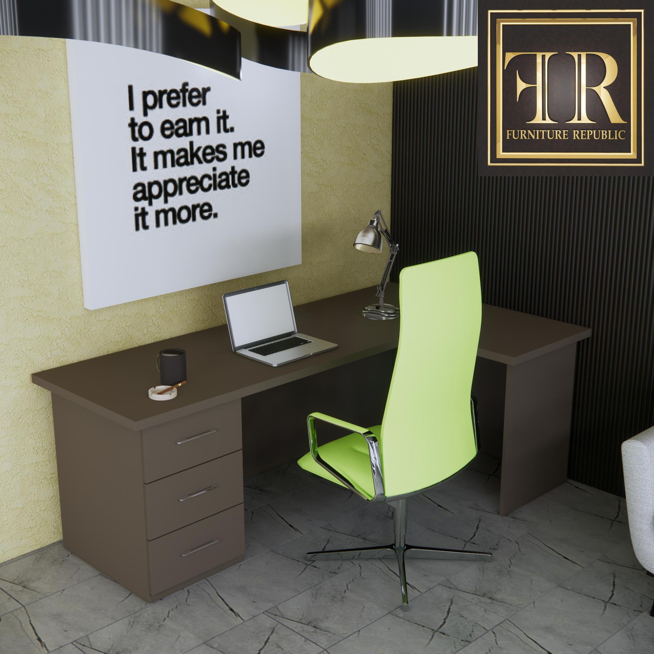 IPENT L 210x100 OFFICE TABLE