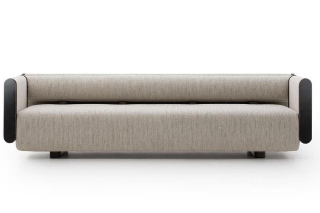 KAREN SEVEN SEATER SOFA SET - DRAPP/NUBUCK