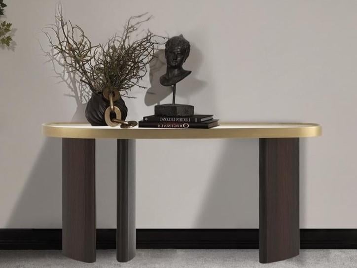 LE MANS CONSOLE TABLE & MIRROR