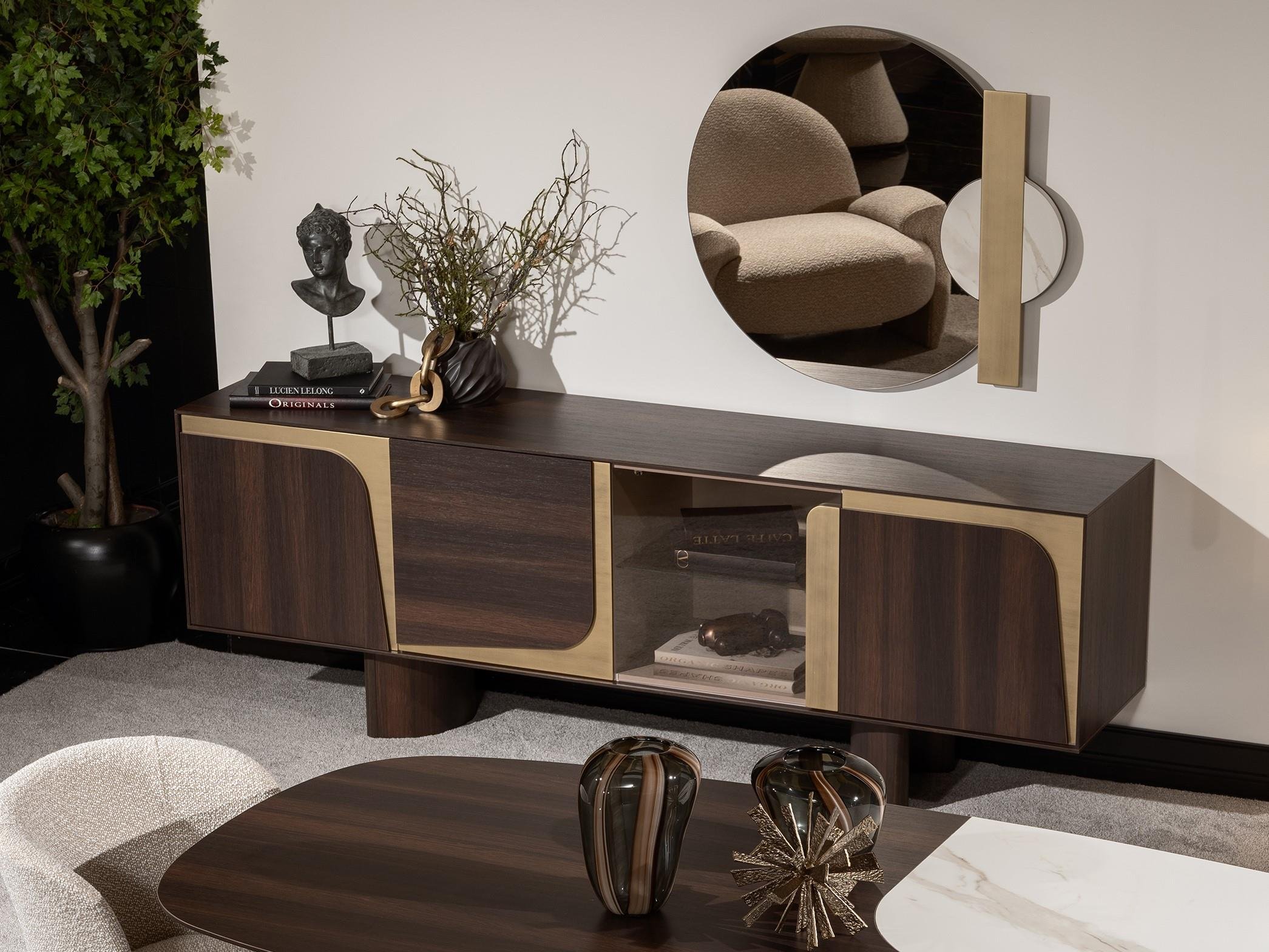 LE MANS DINING CONSOLE & MIRROR